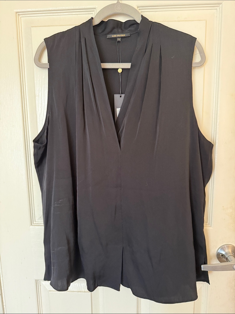 NWT silk blouse Kobi Halperin
